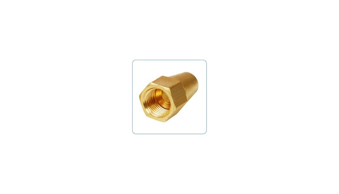 Brass Flare Long Nut