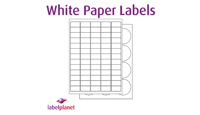 Paper Labels For Inkjet and Laser Printing