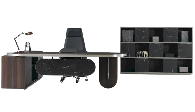 BARON MANAGER DESK, 18mm Laminent