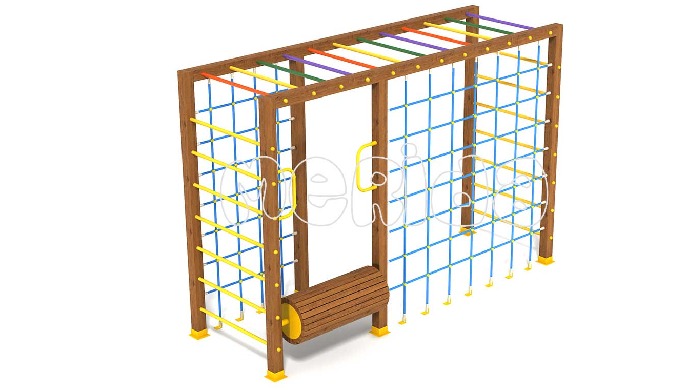 Ahşap Oyun Parkı Ekipmanları - PE 08