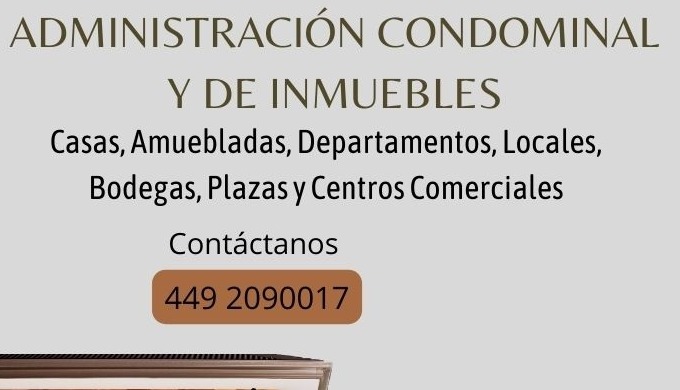 Administramos tus inmuebles, condominios, plazas comerciales y fraccionamientos residenciales.