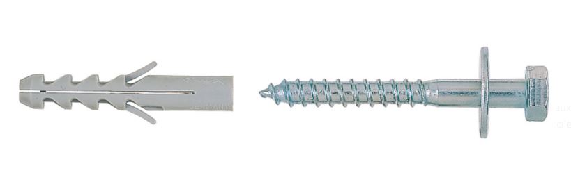 Fixation WL 10 x 80 pour petits chauffe-eau