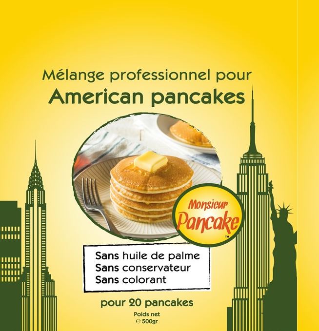 Monsieur Pancake, fabricants de mélanges pour pâtes boulangères, vous présente les mélanges pour Pan...