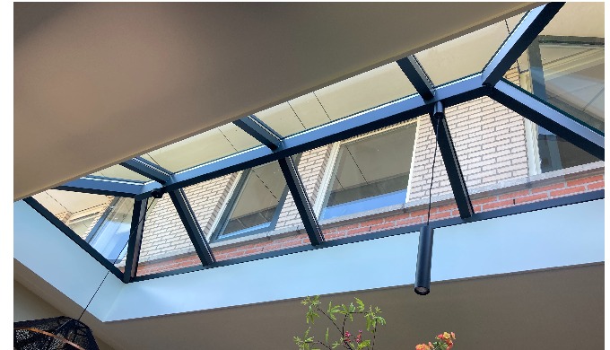 Schilddak lichtstraat