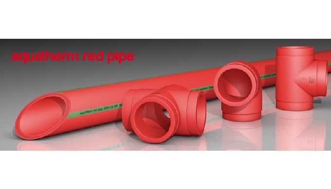 A quatherm red pipe SDR 7,4 - пластиковая трубопроводная система из труднов...