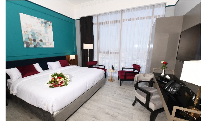 hospitallity service, rooms and restaurant
