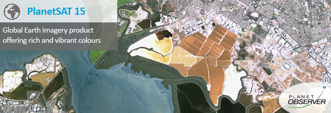 Découvrez PlanetSAT 15, une mosaïque d’imagerie satellite unique couvrant l...