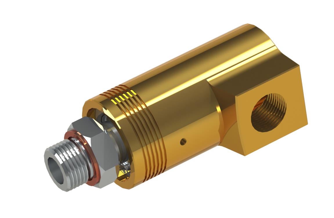 Rotating joint with small diameter for water Product characteristics:single inlet/outlet line or com...
