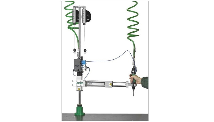 With automatic downward pushing device (PUSH KIT): operators do not need to apply force when tighten...