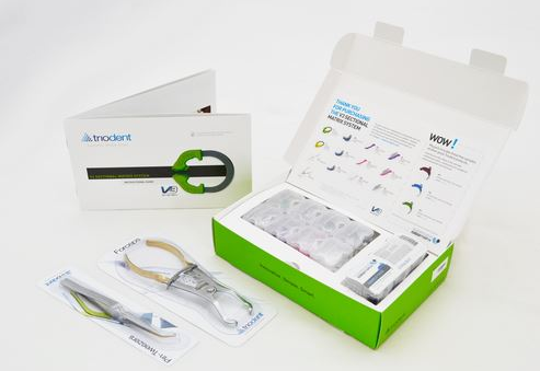 Sistem complet de matrici V3 cu portmatrice, benzi matrice, icuri si instrumentar. Singura portmatri...