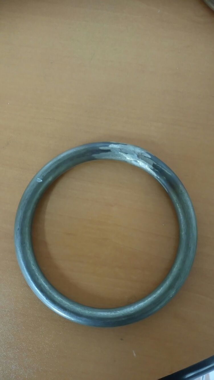 Blok Tel, Düz Metal Bilezik, Orta Metal, Çelik Halat, Halka, Çember
