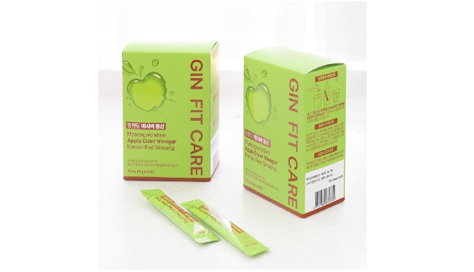Apple Cider Vinegar Korean Red Ginseng Stick is a convenient daily suppleme...