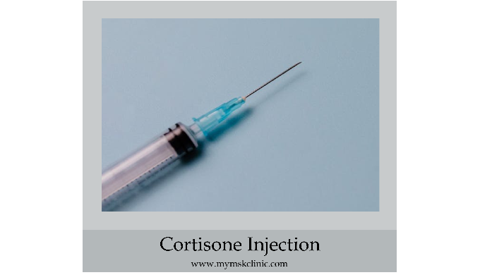 Here at MyMSK clinic, we offer a range of joint injections including Cortis...