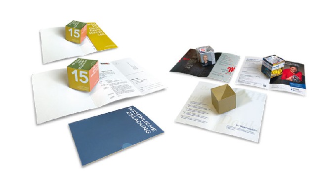Die-cut Direct Mailings