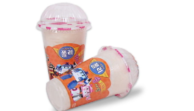 Cotton Candy Robocar Poly Organic 1.Mother and child safe food products as organic cotton, eco-frien...