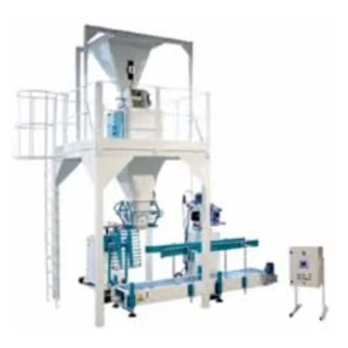 Automatic weighing and bagging systems for weighing, filling, and preparing...