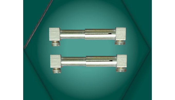 Square head brass pin parts