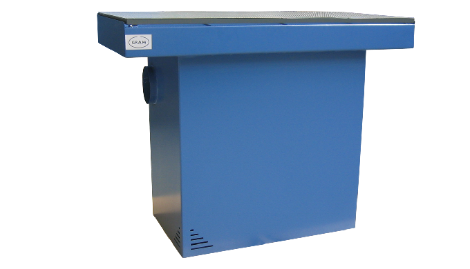 Mesa de extracción económica y duradera, especialmente adecuada para encolado, producción de fibra d...