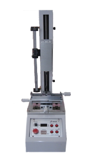 -This machine is to test vertical tension strength of PCBs. Even when the gap between the parts of e...