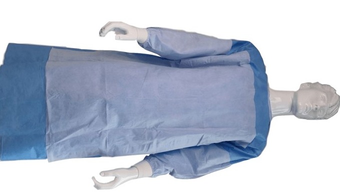 Sterile Hospital Reinforced Surgical Gown Description The sterile hospital reinforced surgical gown ...