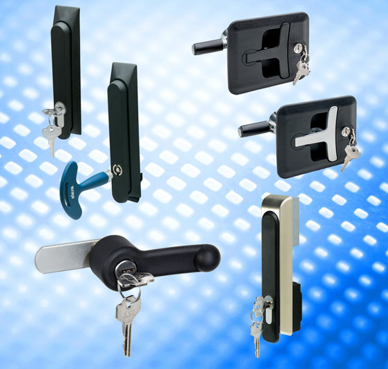 Elesa IP65 latches for specialist cabinet locking systems