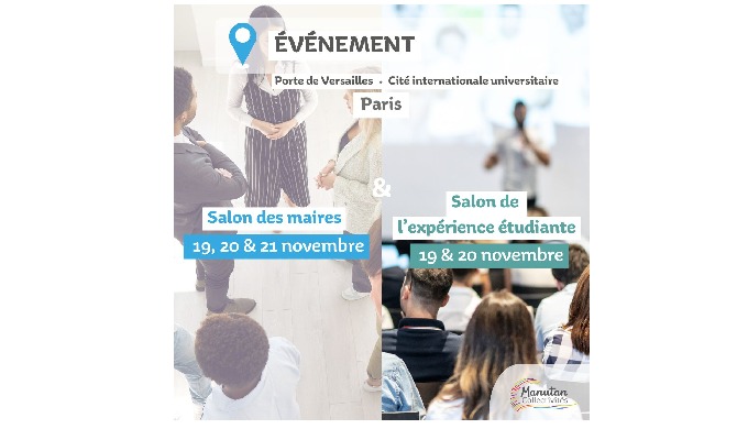 &#xd83d&#xdce2 Manutan Collectivit&eacute;s au Salon des Maires et au Salon de l'Exp&eacute;rience &eacute;tudiante !