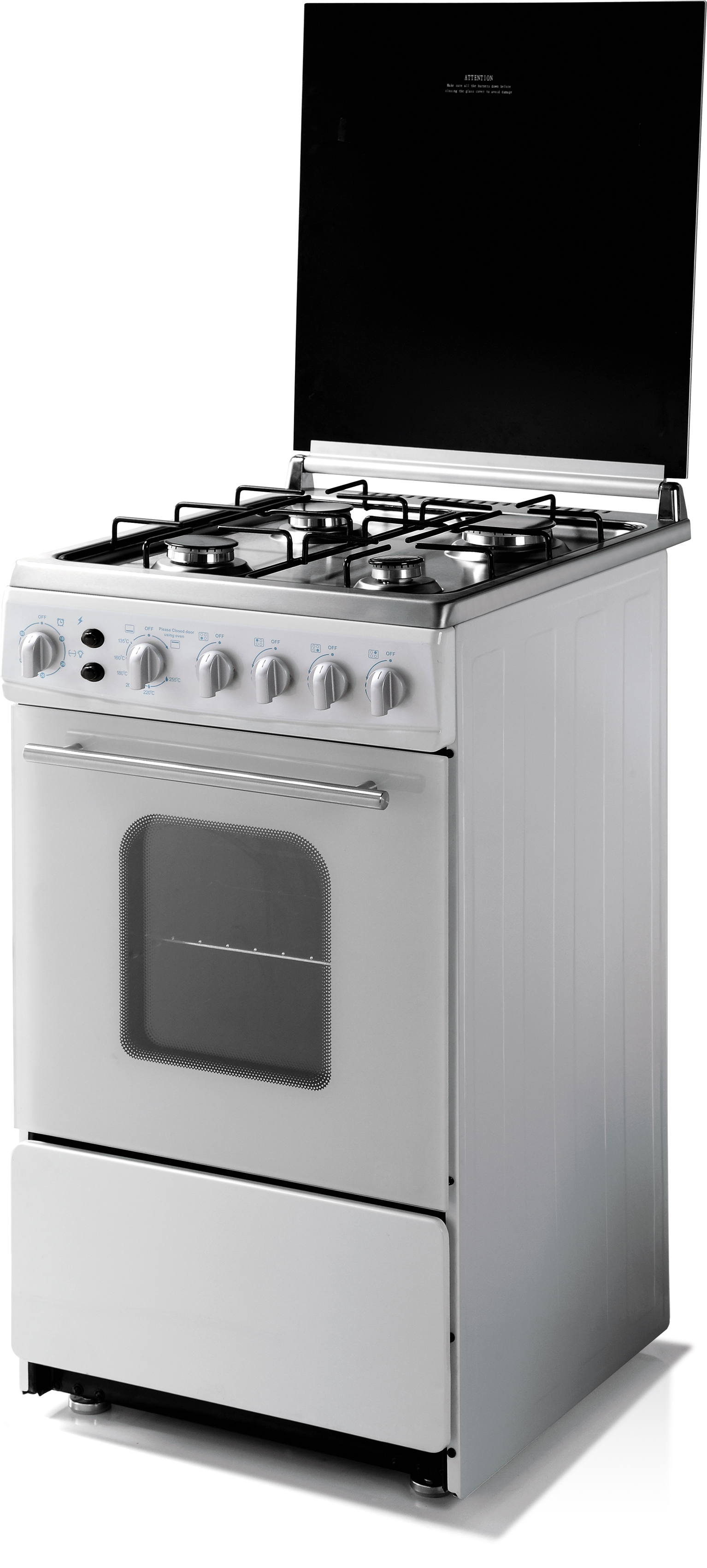 Kate 24 Inch Stainless Steel Free Standing Gas Cooker with Oven (G24B01) (by Zhejiang Vezsin