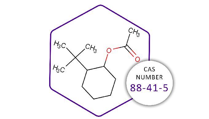 CAS No: 88-41-5 Chemical Formula: C₁₂H₂₂O₂ IUPAC Name: (2-tert-butylcyclohexyl) acetate OTBCHA, also...