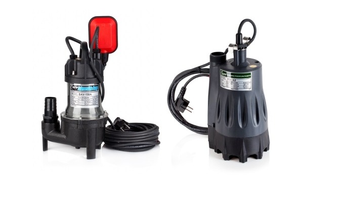 Submersible sludge pumps
