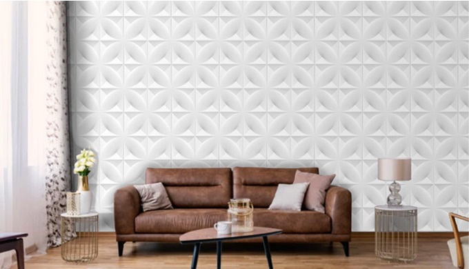 3D wall panel, aesthetic interior design, architectural finishing material, ultra-high performance c...