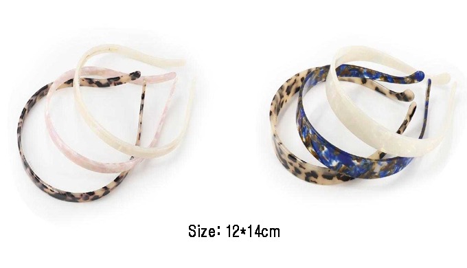 A versatile collection of hairbands in various patterns and colors to add a stylish touch. Lightweig...