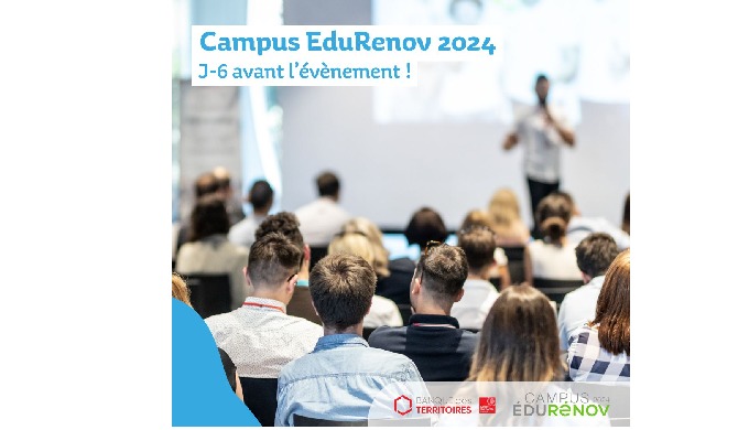 J-6 avant l'&eacute;v&egrave;nement National Campus EduR&eacute;nov ! &#xd83d&#xdce3&#xd83d&#xdcc5