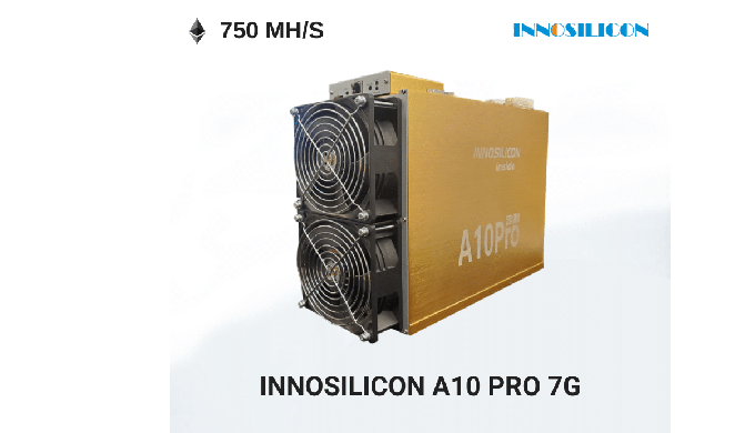 Innosilicon A10 PRO 750MH/S 7G ETH Miner The Model A10 Pro+ ETH (750Mh) from Innosilicon mining EtHa...
