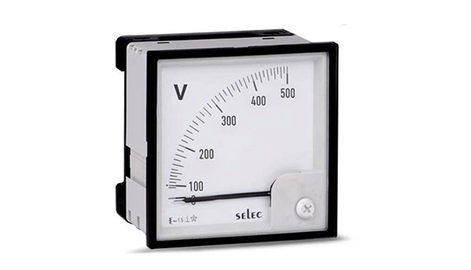 Ronak Switchgear - wholesaler and distributor of SELEC Analog Voltmeter in India Buy SELEC Analog Vo...