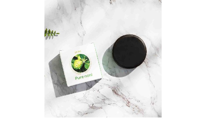 Pure Noni Soap that soothe your sensitive skin with the rich micro foam, restoring your clean and fl...