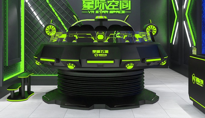 赛场飞碟结构VR，旋转快速旋转设备，回旋30次全球飞翔。结构旋转旋转3°，旋转36666666，展示更多首屈一指的位置和人像，50台，台曲6°，VR旋...