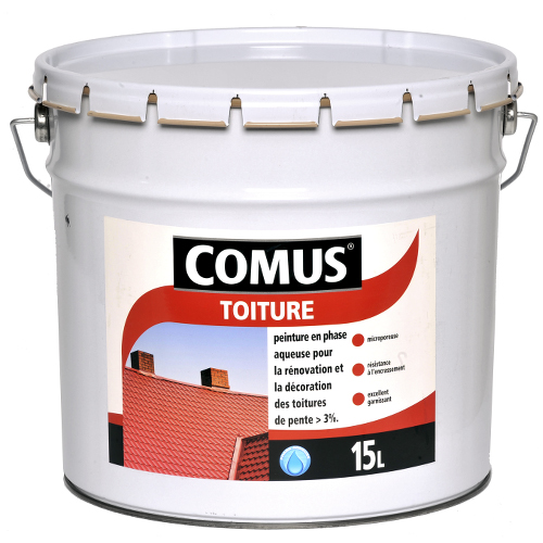 Peinture d’imperméabilisation en phase aqueuse pour la rénovation et la décoration des toitures de p...