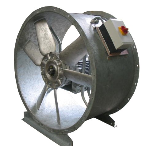 Virole courte HCC ou longue HCL avec brides de raccordement, accouplement direct: F400 120