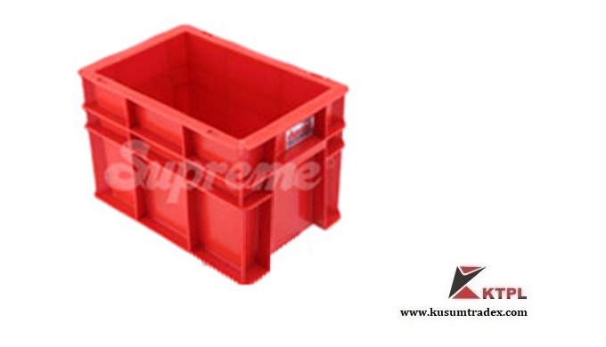Plastic Crate Model - SCL 302020 Capacity - 8 Ltrs. OD - 300x200x200 mm ID - 265x165x190 mm More Col...