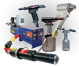 Remachadoras HUCK® para la colocación de remaches estructurales y remaches de collarín