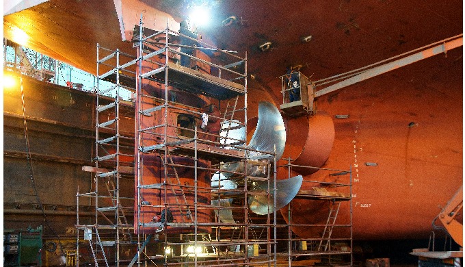 Saldatura di navi, caldaieria di navi