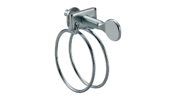 This wire hose clamp is only used in low-pressure applications, all parts are plated with CR3+ Zinc ...