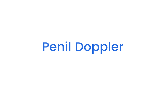 Penil doppler; sertleşme sorununun (erektil disfonksiyon) en sık sebebi olan penis atar damar yeters...