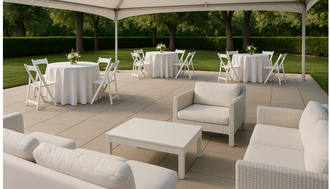 Art of atmosphere : comment le mobilier d’événement transforme l’expérience des invités