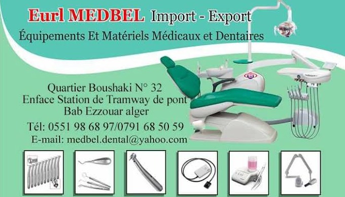 EURL MEDBEL Import société d'importation et de distribution des produit , instruments et materiel Me...