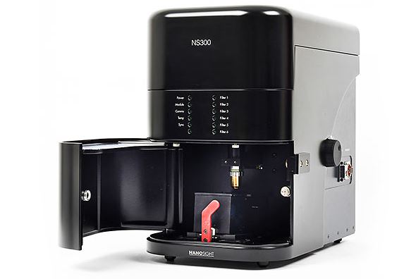 Le NanoSight NS300 de Malvern est une plate-forme simple d'utilisation et reproductible dédiée à la ...