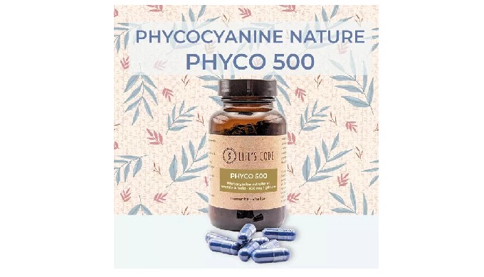 Pure, highly concentrated active and bioavailable lyophilized phycocyanin: 500 mg per dose!!! Specta...