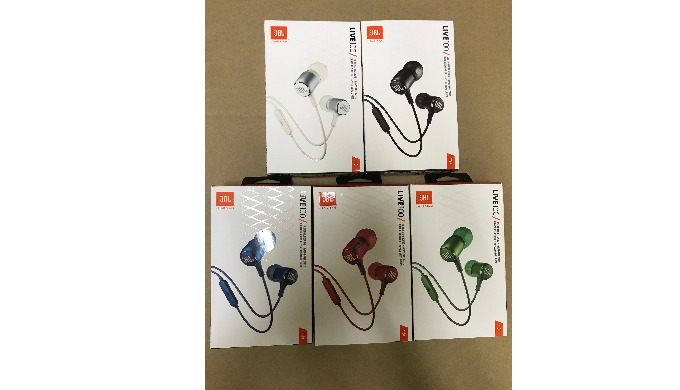 Original JBL Live100 In-ear headphones Model number: Live 100 Color: Black, blue, red, white, green ...