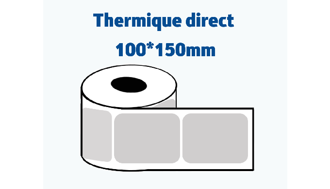ETIQUETTES - 100*150 - THERMIQUE DIRECT