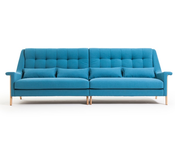 eva sofa _ BLUE [ fablc] This product is a Northern Europe style. The advantage is modern & Luxu...